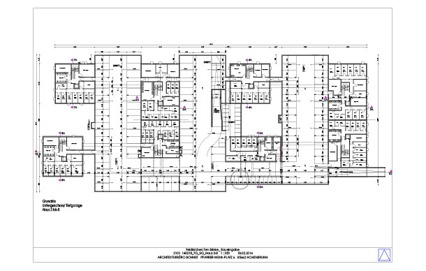 Eingabplan, Haus 3 – 8 Feldkirchen